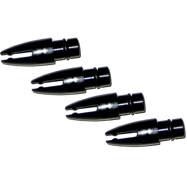 Rupp Marine Replacement Spreader Tips - 4 Pack - Black 03-1033-AS
